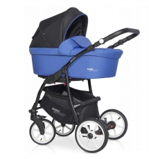 Детская коляска 2 в 1 Riko Basic Sport 05 Raicing Blue